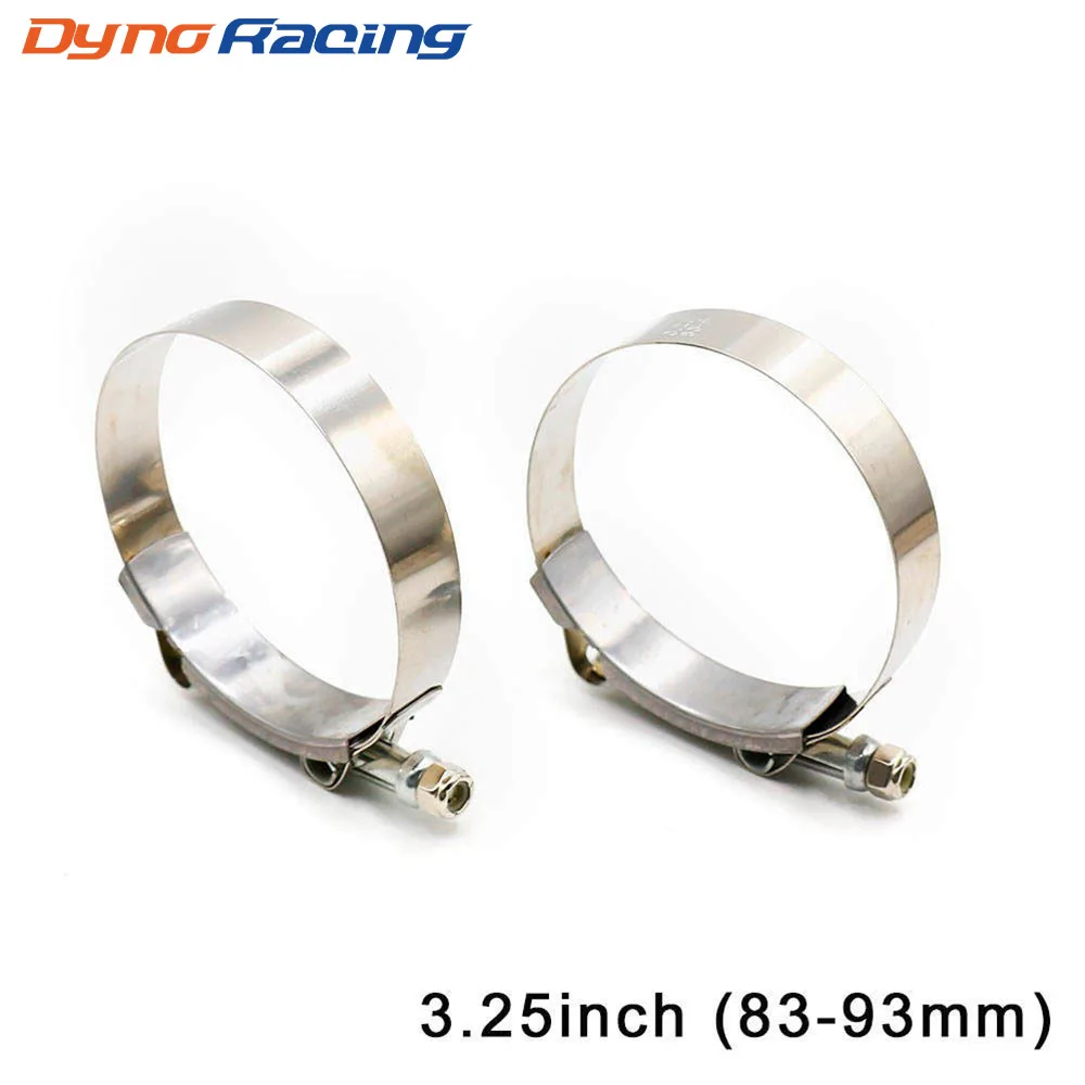 Universal 3.25" Inch (83mm-93mm) Silicone Turbo Hose Coupler T Bolt Super Clamp Kit Exhaust Pipes Turbo Downpipe Clamp
Universal 3.25" Inch (83mm-93mm) Silicone Turbo Hose Coupler T Bolt Super Clamp Kit Exhaust Pipes Turbo Downpipe Clamp