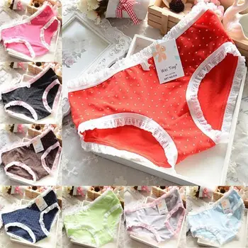 Sexy Women Girls Panties Underpants Cotton Briefs Cute Polka Dots Underwear Brief Plus Size LE3
Sexy Women Girls Panties Underpants Cotton Briefs Cute Polka Dots Underwear Brief Plus Size LE3