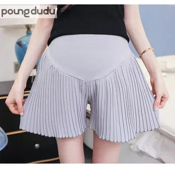 Poungdudu Maternity pants pregnant women shorts wide leg pants thin section pleated loose large size summer casual wear
Poungdudu Maternity pants pregnant women shorts wide leg pants thin section pleated loose large size summer casual wear