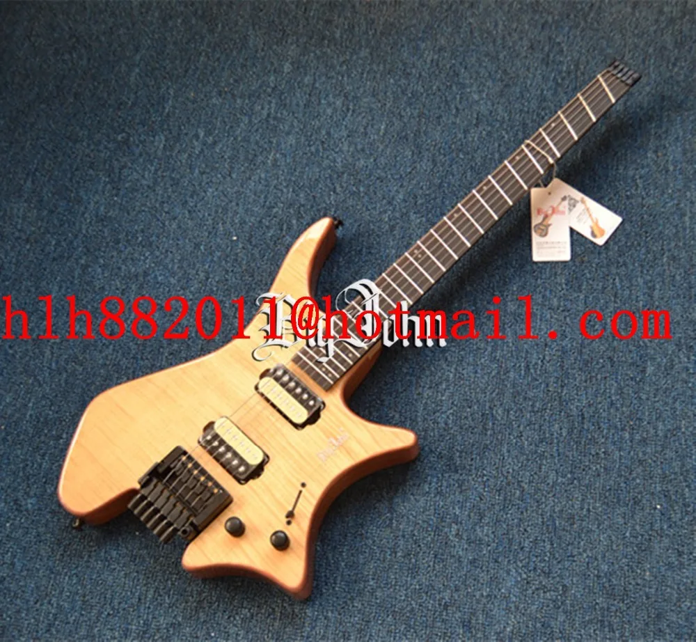 free shipping new Big John fanned headless electric guitar with sticking tiger stripes mahogany body in natural F-3375
free shipping new Big John fanned headless electric guitar with sticking tiger stripes mahogany body in natural F-3375