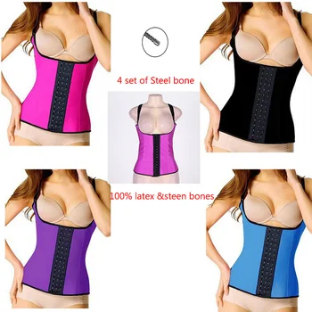 AK2224 Dropshipping Waist Trainer Corset 100% Latex Corset Sexy Women Latex Waist Slimming Shapewear Bodysuit Corset Shaper
AK2224 Dropshipping Waist Trainer Corset 100% Latex Corset Sexy Women Latex Waist Slimming Shapewear Bodysuit Corset Shaper
