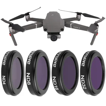 

For DJI Mavic 2 Zoom Neutral Density ND4+ND8+ND16+ND32 Drone Filter Set For Mavic2 Zoom Accessories Gimbal Lens Protector Kit