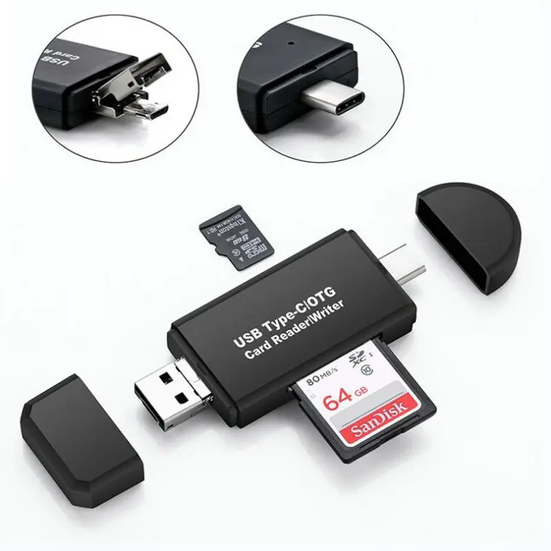 type-c usb 3.0 / usb 2.0 otg phone type c multi 2 in 1 memory card reader 5Gbps adapter for SD/TF micro SD computer accessories
type-c usb 3.0 / usb 2.0 otg phone type c multi 2 in 1 memory card reader 5Gbps adapter for SD/TF micro SD computer accessories
