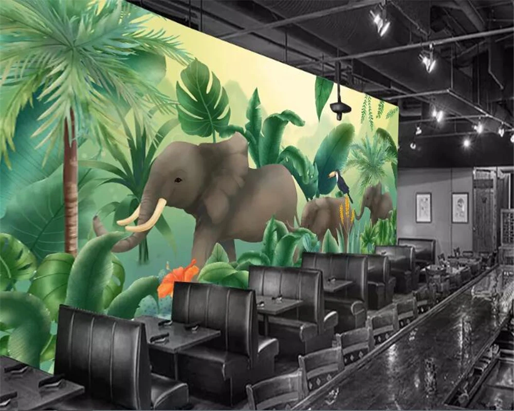 beibehang papel de parede 3dWallpaper tropical rainforest plant elephant flower bird kids room wallpaper background 3d wallpaper
beibehang papel de parede 3dWallpaper tropical rainforest plant elephant flower bird kids room wallpaper background 3d wallpaper