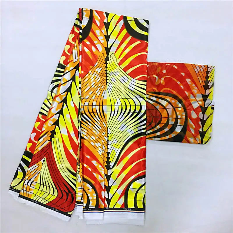 African Wax Lmitated Silk Fabric 2019 Satin Fabric 4 Yards Ankara Cotton Fabric for Dress +2 yards Chiffon ! L51180
African Wax Lmitated Silk Fabric 2019 Satin Fabric 4 Yards Ankara Cotton Fabric for Dress +2 yards Chiffon ! L51180