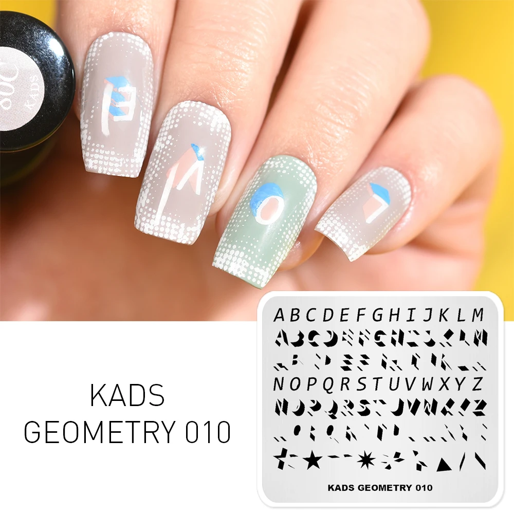 New Arrival Nail Stamping Plates Geometry Series Nail Art Template Stamp Nail Design Letters Image Plate Stencils For Nails Tool
New Arrival Nail Stamping Plates Geometry Series Nail Art Template Stamp Nail Design Letters Image Plate Stencils For Nails Tool