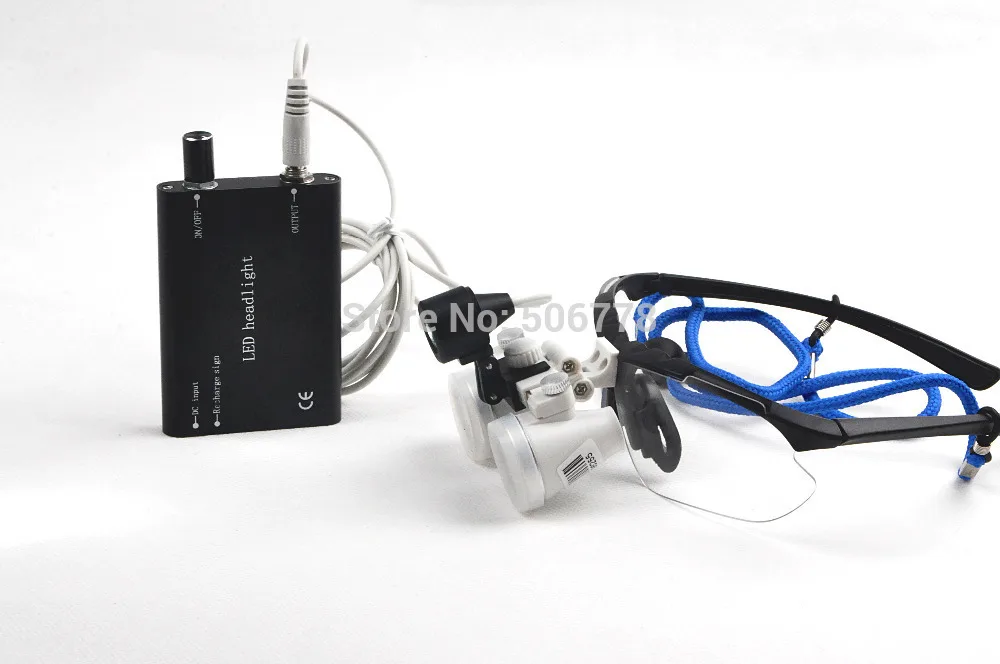 Dental Surgical Medical Binocular Loupes 3.5X 420mm Optical Glass Loupe+LED Head Light Lamp
Dental Surgical Medical Binocular Loupes 3.5X 420mm Optical Glass Loupe+LED Head Light Lamp