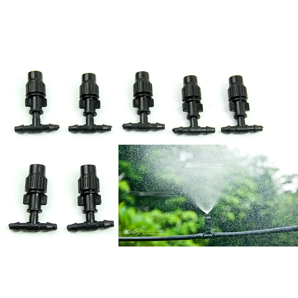 10pcs New Greenhouse Flower Plant Garden Misting Atomizing Sprinkler Nozzles Tee Black
10pcs New Greenhouse Flower Plant Garden Misting Atomizing Sprinkler Nozzles Tee Black