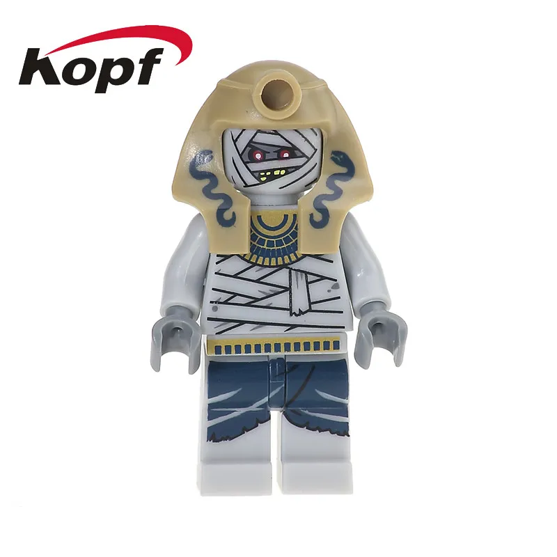 Super Heroes Mummy With Red Snake Medieval Egyptian Pharaoh Atlantis Building Blocks Action Figures Toys for children KL046
Super Heroes Mummy With Red Snake Medieval Egyptian Pharaoh Atlantis Building Blocks Action Figures Toys for children KL046