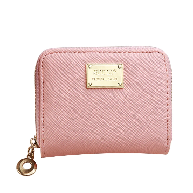 Fashion Short Wallets Women PU Leather Ladies Wallet Zipper Design Small Female Purse short Coin Card Holder
Fashion Short Wallets Women PU Leather Ladies Wallet Zipper Design Small Female Purse short Coin Card Holder
