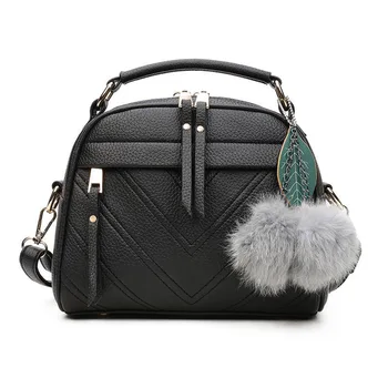 New Fashion Women Handbag PU Leather Shoulder Bag Casual Cross Body Bags Totes with Ball Best Sale-WT
New Fashion Women Handbag PU Leather Shoulder Bag Casual Cross Body Bags Totes with Ball Best Sale-WT