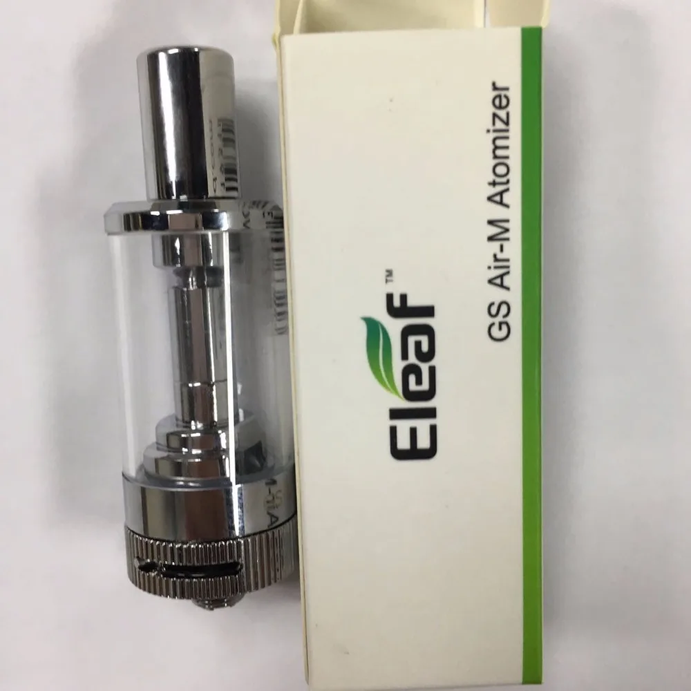 100% Original Eleaf GS Air-M Atomizer 4.0ml Tank Capacity 1.5ohm GS Air Mega Pyrex Clearomizer Dual E-cigarette Atomizer
100% Original Eleaf GS Air-M Atomizer 4.0ml Tank Capacity 1.5ohm GS Air Mega Pyrex Clearomizer Dual E-cigarette Atomizer