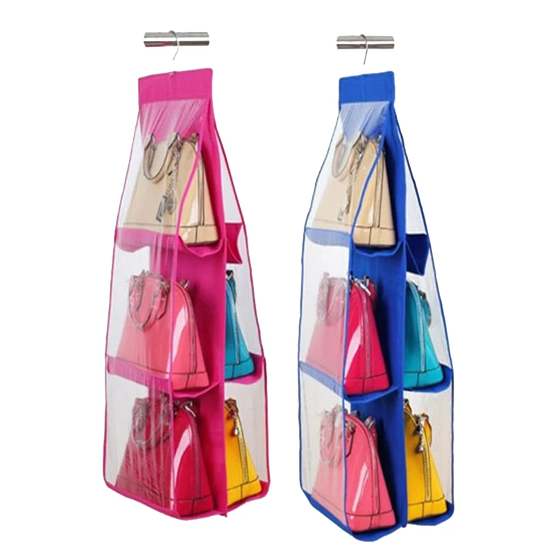 Hoomall 1PC Hanging Storage Bag 6 Pockets Shoes Storage Organizer Purse Handbag Bag Rack Hanger Storage Accessorry Drop Shipping
Hoomall 1PC Hanging Storage Bag 6 Pockets Shoes Storage Organizer Purse Handbag Bag Rack Hanger Storage Accessorry Drop Shipping