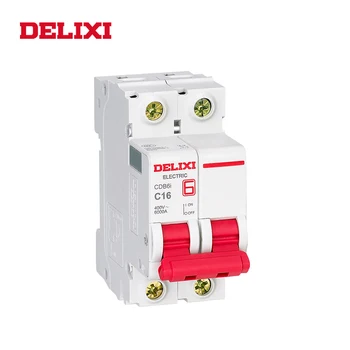 DELIXI CDB6i 2P Mini Circuit breaker 230/400V AC 1A 2A 3A 6A 10A 16A 20A 25A 32A 40A 50A 63A 50HZ C Curve type MCB
DELIXI CDB6i 2P Mini Circuit breaker 230/400V AC 1A 2A 3A 6A 10A 16A 20A 25A 32A 40A 50A 63A 50HZ C Curve type MCB