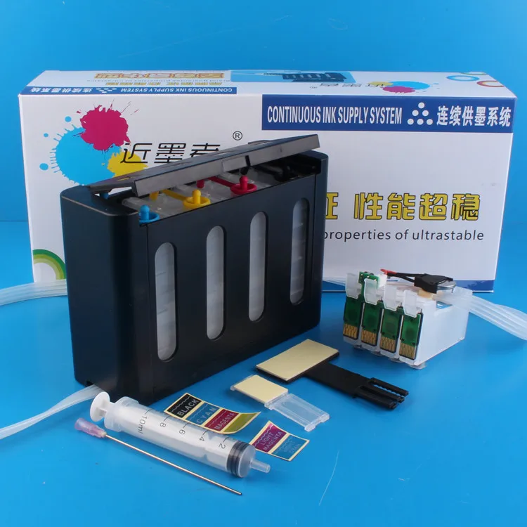 Universal 4Color Continuous Ink Supply System CISS kit with full accessaries bulk ink tank for EPSON ME10 ME101 printer CISS
Universal 4Color Continuous Ink Supply System CISS kit with full accessaries bulk ink tank for EPSON ME10 ME101 printer CISS