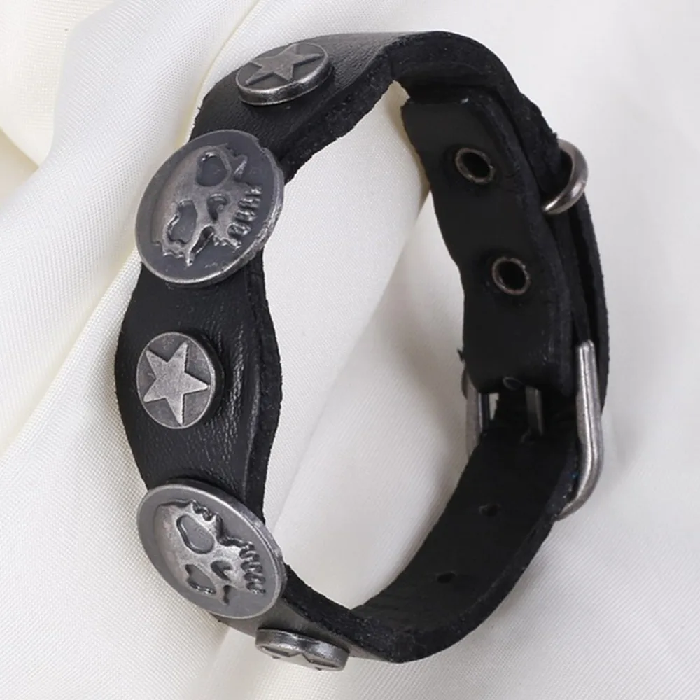 1PC Punk Hemp Braid Surfer Rivet Wide Buckle PU Leather Bracelet Wristband Cuff Bangle Men Women Jewelry Gift Drop Shipping
1PC Punk Hemp Braid Surfer Rivet Wide Buckle PU Leather Bracelet Wristband Cuff Bangle Men Women Jewelry Gift Drop Shipping
