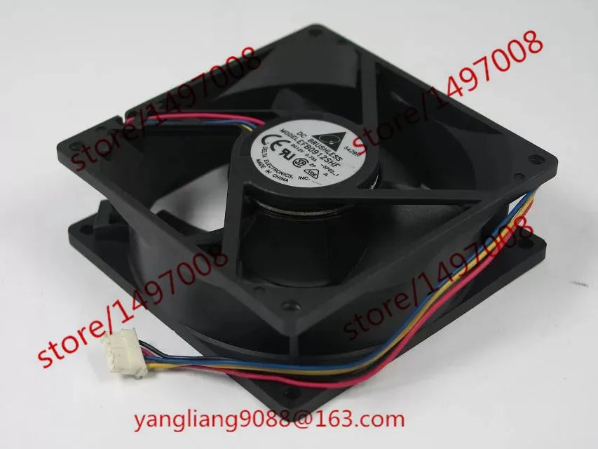 Охлаждающий вентилятор для сервера Delta Electronics EFB0912SHF SP02 DC 12 В 0,75 А 92x92x32 мм
Охлаждающий вентилятор для сервера Delta Electronics EFB0912SHF SP02 DC 12 В 0,75 А 92x92x32 мм