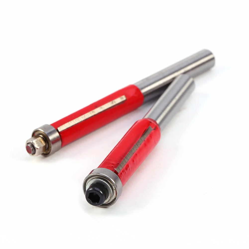 1Pc Milling Router Bit 1/4"x 3/8" Trim Router Bit Tool Trimming Knife 65mm Carbide Shank Router Bit ferramentas para madeira
1Pc Milling Router Bit 1/4"x 3/8" Trim Router Bit Tool Trimming Knife 65mm Carbide Shank Router Bit ferramentas para madeira