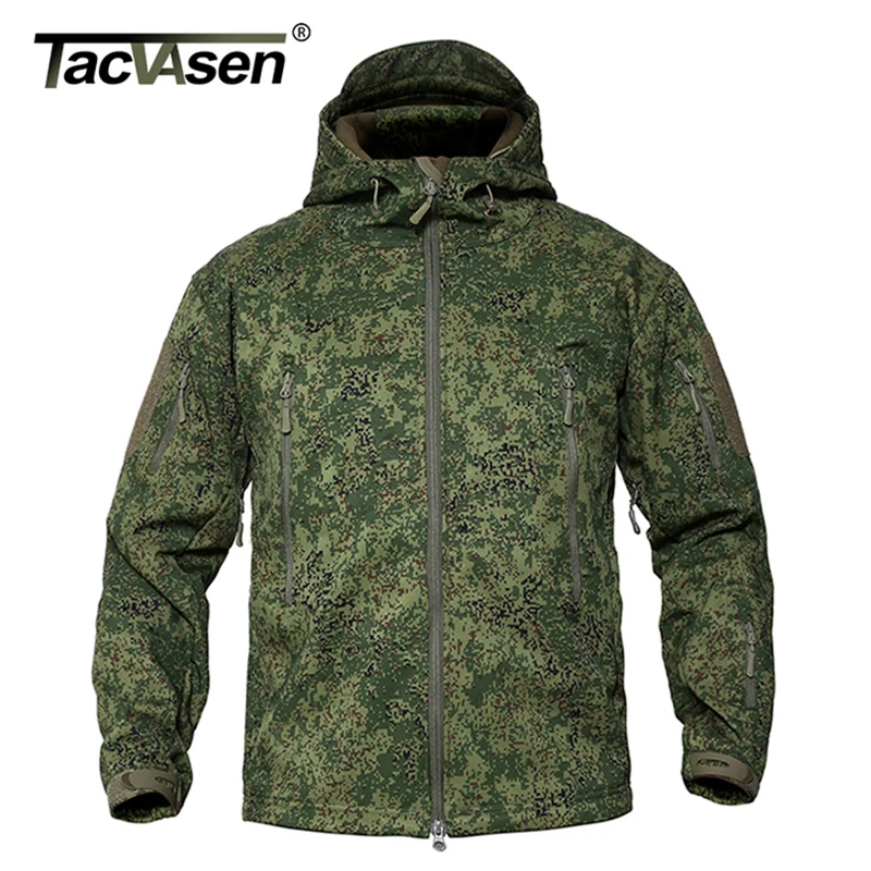 TACVASEN New Russian Camouflage Men Jacket Coat Military Tactical Jacket Winter Waterproof Soft Shell Jackets Hunt Windbreaker
TACVASEN New Russian Camouflage Men Jacket Coat Military Tactical Jacket Winter Waterproof Soft Shell Jackets Hunt Windbreaker