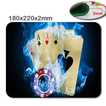 Hot Selling Professional Quick printing size 220 * 180 * 2 mm 2016 Poker Anti-slip Mouse Pad Fashion Slim Pads Mice Mat 
Hot Selling Professional Quick printing size 220 * 180 * 2 mm 2016 Poker Anti-slip Mouse Pad Fashion Slim Pads Mice Mat