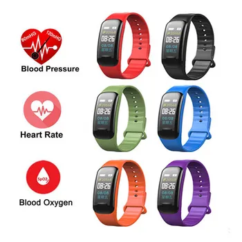 CHIGU C1 Plus Smart Bracelet With Blood Pressure Measurement Color Screen Smart Band Heart Rate Monitor Tracker Sport Wristband
CHIGU C1 Plus Smart Bracelet With Blood Pressure Measurement Color Screen Smart Band Heart Rate Monitor Tracker Sport Wristband