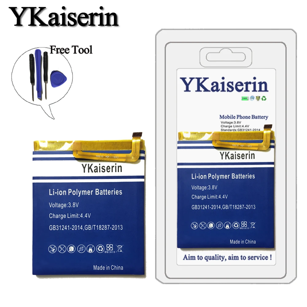 Free Tool + YKaiserin Battery Li3825T43P3h736037 For ZTE BV0720 / For ZTE Blade A2 / For ZTE Blade V7 Lite Dual SIM 2500mAh
Free Tool + YKaiserin Battery Li3825T43P3h736037 For ZTE BV0720 / For ZTE Blade A2 / For ZTE Blade V7 Lite Dual SIM 2500mAh