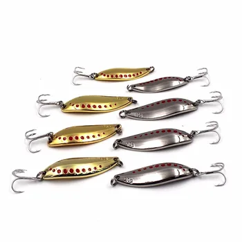 10Pcs 4.5cm-5.5cm Fishing Lure Hooks Spinner Bait Metal Carp Lure Carp Pike Trout Artificial Bait Casting Spoon for Pesca Tackle
10Pcs 4.5cm-5.5cm Fishing Lure Hooks Spinner Bait Metal Carp Lure Carp Pike Trout Artificial Bait Casting Spoon for Pesca Tackle