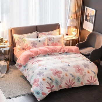 3D Winter Fleece Printed Flowers Bedding Set Warm Flannel Soft Duvet Cover Sets Sheet Pillowcases Twin Queen size 3/4pcs
3D Winter Fleece Printed Flowers Bedding Set Warm Flannel Soft Duvet Cover Sets Sheet Pillowcases Twin Queen size 3/4pcs