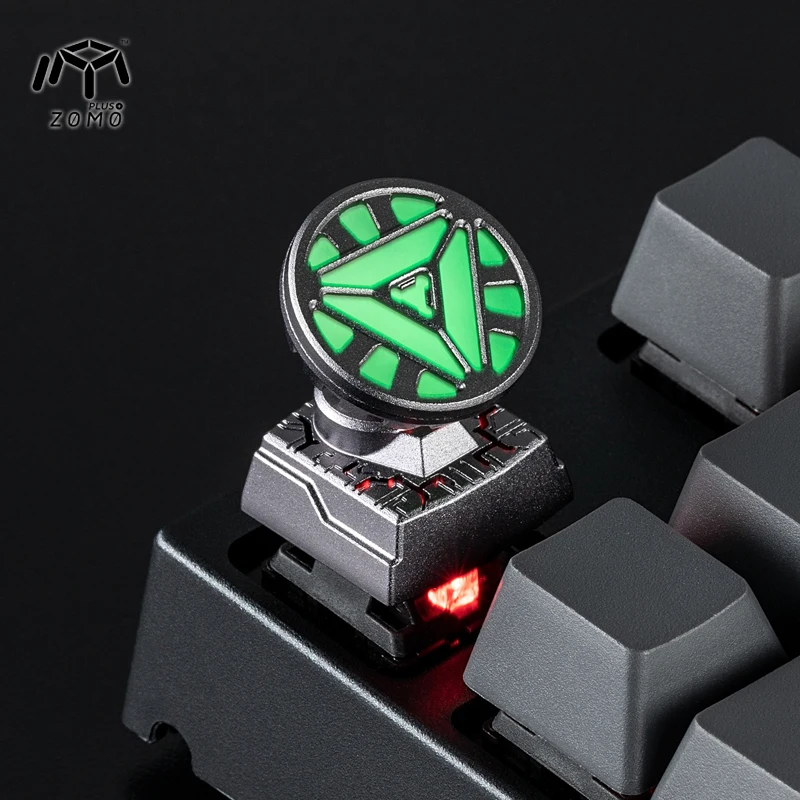 Iron Man Reactor Luminous Aluminum Alloy ESC Keycaps Detachable Full Mental Mechanical Keyboard Key Cap for MX Switches Keyboard 
Iron Man Reactor Luminous Aluminum Alloy ESC Keycaps Detachable Full Mental Mechanical Keyboard Key Cap for MX Switches Keyboard