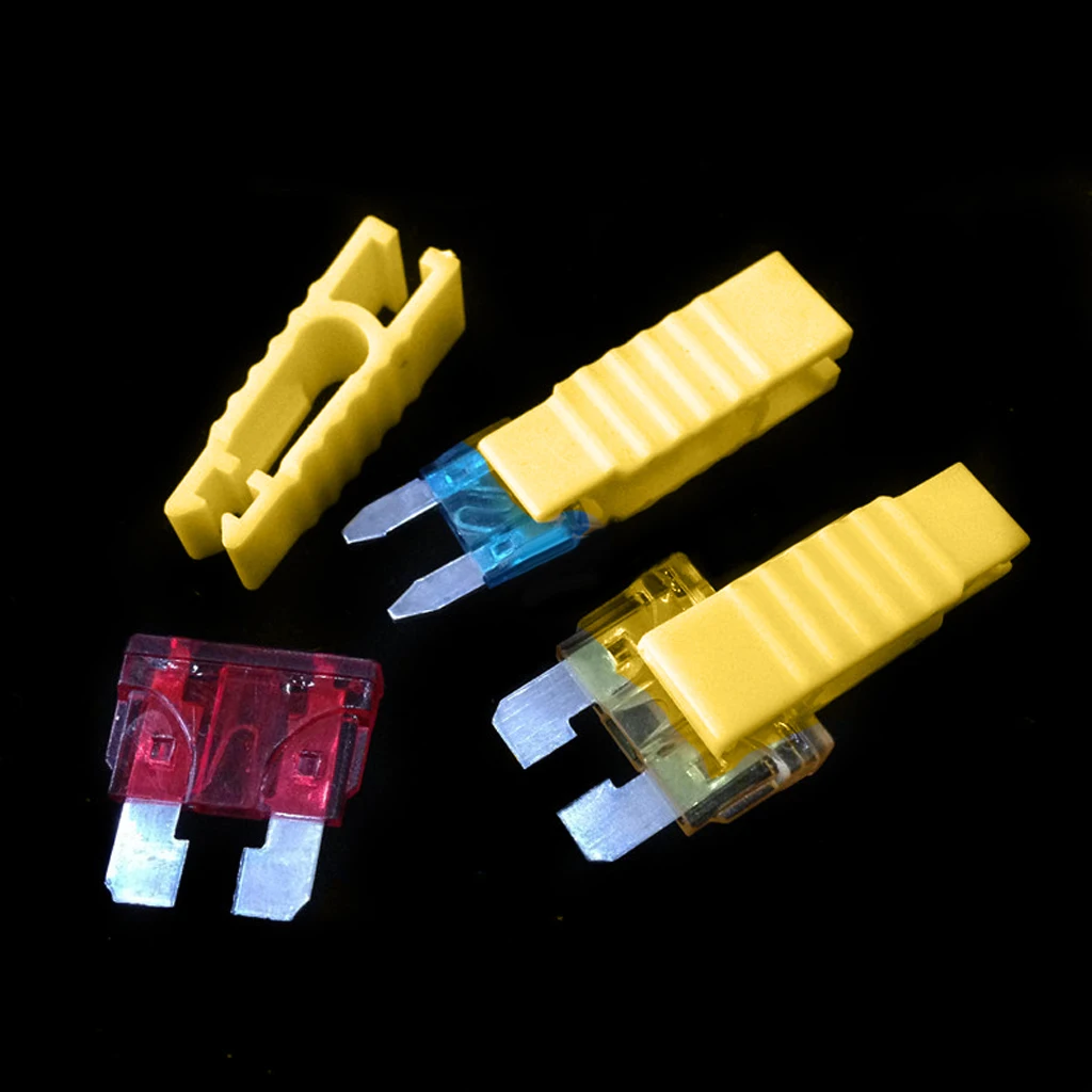 5Pcs Lightweight Fuse Puller Car Auto Fuse Clip Tools Extractor Remover Auto Replacement Parts for Car Fuse 1cm x 3cm 5Pcs Lightweight Fuse Puller Car Auto Fuse Clip Tools Extractor Remover Auto Replacement Parts for Car Fuse 1cm x 3cm