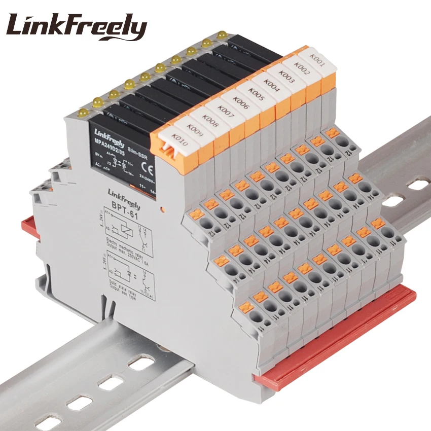 MPA240D2/05BPT 10pcs Plug-in Spring Programmable Voltage Relay Module 5VDC In 240VAC 2A Output DC AC SSR Solid State Relay Din
MPA240D2/05BPT 10pcs Plug-in Spring Programmable Voltage Relay Module 5VDC In 240VAC 2A Output DC AC SSR Solid State Relay Din
