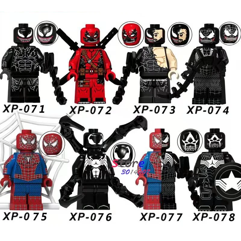 10Set Marvel Comics Series 10 Avengers Thor Iron man Spiderman Spider man Hulk Venom blocks toys Model Bricks Children
10Set Marvel Comics Series 10 Avengers Thor Iron man Spiderman Spider man Hulk Venom blocks toys Model Bricks Children