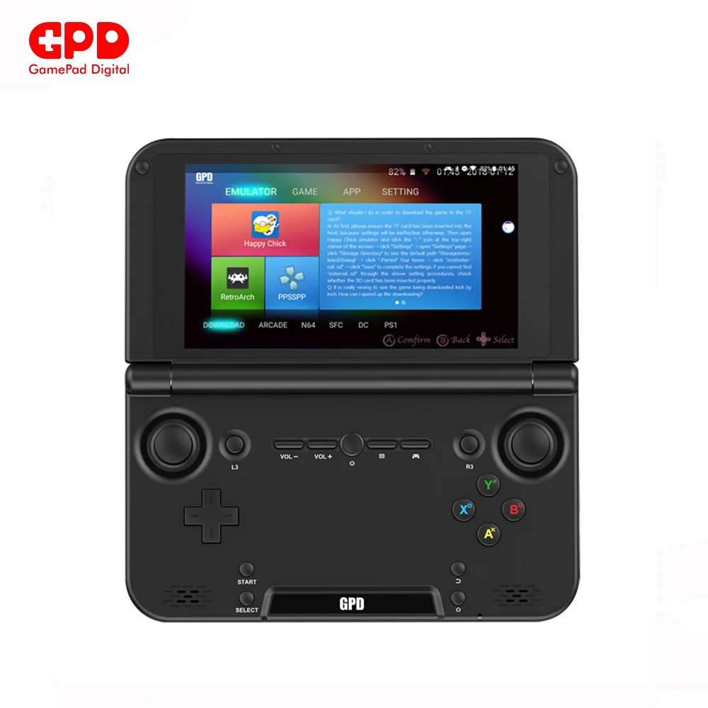 

New Original GPD XD Plus 5 Inch 4 GB/32 GB MTK 8176 Hexa-core Handheld Game Console Laptop Android 7.0 1280*720 Game Player