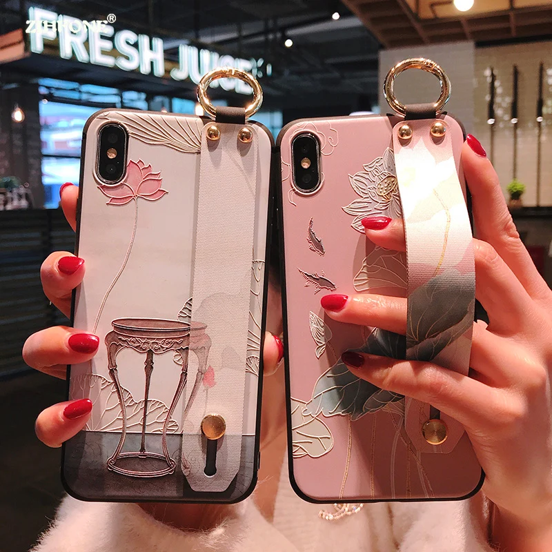 Fundas Flower Holder Strap Phone Case Xiaomi Redmi 4X Silicone Wristband Cases Coque sFor Xiaomi Redmi Note 6 5 Pro Cover Case
Fundas Flower Holder Strap Phone Case Xiaomi Redmi 4X Silicone Wristband Cases Coque sFor Xiaomi Redmi Note 6 5 Pro Cover Case