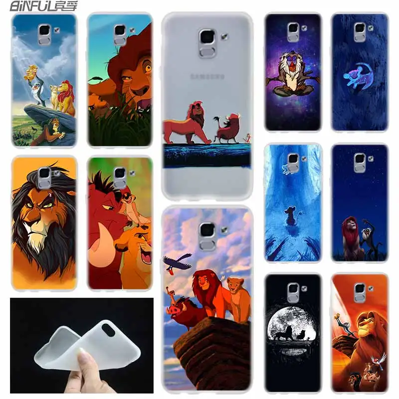 case Soft Cover TPU Coque For Samsung Galaxy J6 J8 J3 J5 J7 J4 Plus 2018 2016 2017 EU Prime Pro Ace j610 Lion King
case Soft Cover TPU Coque For Samsung Galaxy J6 J8 J3 J5 J7 J4 Plus 2018 2016 2017 EU Prime Pro Ace j610 Lion King