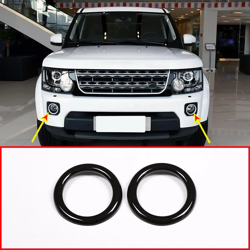 For Land Rover Discovery 4 LR4 2014-2016 Car Accessories ABS Black Glossy Front Fog Lamp Frame Cover Trim
For Land Rover Discovery 4 LR4 2014-2016 Car Accessories ABS Black Glossy Front Fog Lamp Frame Cover Trim