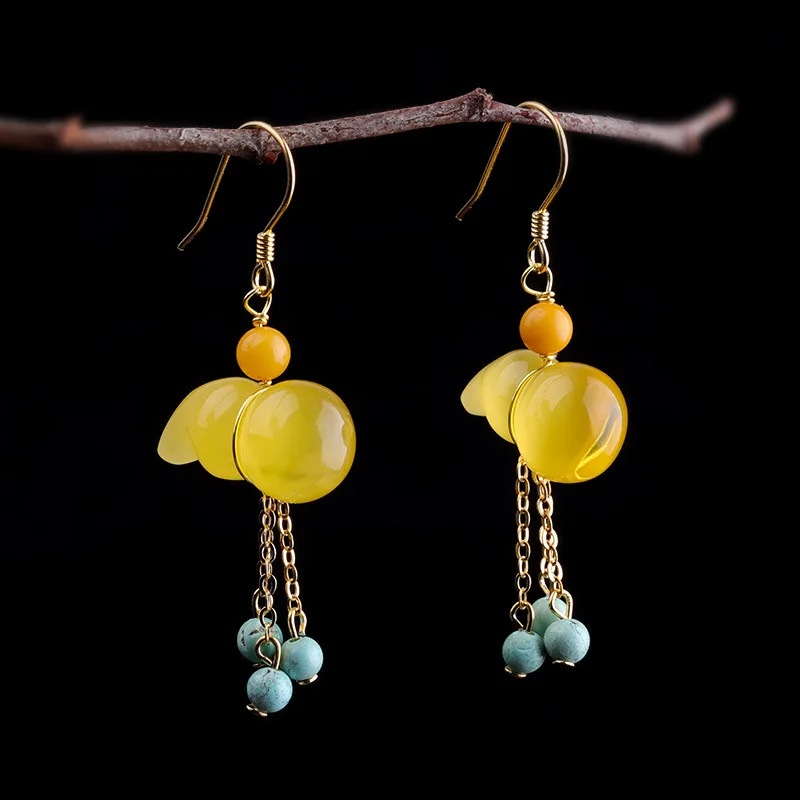 925 silver jewelry wholesale retro palace wind hollow stone classical palace tassel earrings female long section ancient style s
925 silver jewelry wholesale retro palace wind hollow stone classical palace tassel earrings female long section ancient style s