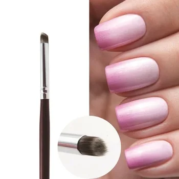YZWLE 1 Pcs Professional Nail Art Brush / Nails Gel Polish Brush Gradual Color Blooming Nail Drawing Pen 02