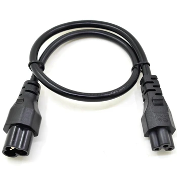 IEC320 C5 to C6 IEC 320 Short Cord Digital products Portable Conversion Extension Power Cable 50cm H05VV-F
IEC320 C5 to C6 IEC 320 Short Cord Digital products Portable Conversion Extension Power Cable 50cm H05VV-F
