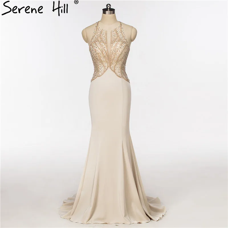 Sexy Cup Back Mermaid Long Prom Dresses 2019 New Design Crystal Beaded Evening Gown Vestido De Festa Longo BLA6088
Sexy Cup Back Mermaid Long Prom Dresses 2019 New Design Crystal Beaded Evening Gown Vestido De Festa Longo BLA6088
