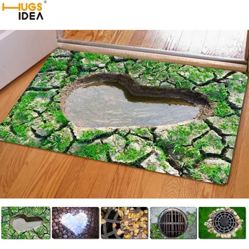 HUGSIDEA Creative Entrance Carpets Funny Rubber 3D Traps Printed Carpet for Door Floor Living Room Kitchen Bathroom Mats 40x60cm
HUGSIDEA Creative Entrance Carpets Funny Rubber 3D Traps Printed Carpet for Door Floor Living Room Kitchen Bathroom Mats 40x60cm