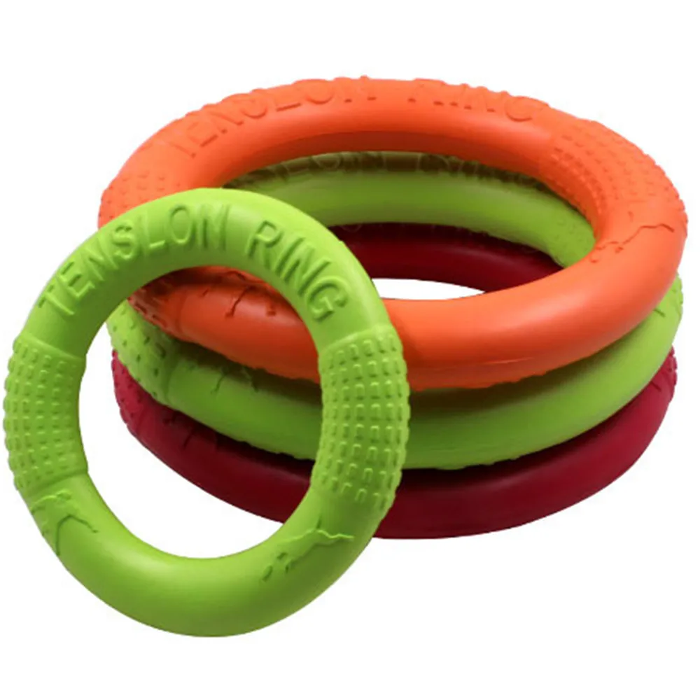 Dog Flying Discs Training Toys EVA Ring Dogs Puppy Chew Toys Teeth Cleaning Bite Resistant Interactive Dogs Toy Pet Supplies
Dog Flying Discs Training Toys EVA Ring Dogs Puppy Chew Toys Teeth Cleaning Bite Resistant Interactive Dogs Toy Pet Supplies