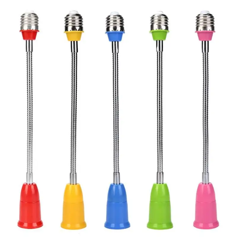Base Socket E27 LED Light Bulb Holder Universal Flexible Extension Lamp Adapter Socket
Base Socket E27 LED Light Bulb Holder Universal Flexible Extension Lamp Adapter Socket