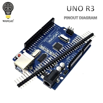 WAVGAT high quality UNO R3 MEGA328P CH340G for Arduino Compatible NO USB CABLE MEGA 2560.
WAVGAT high quality UNO R3 MEGA328P CH340G for Arduino Compatible NO USB CABLE MEGA 2560.