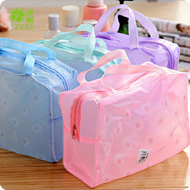 Hot Sale New Make Up Organizer Bag Toiletry Bathing Storage Bag women waterproof Transparent Floral PVC Travel cosmetic bag
Hot Sale New Make Up Organizer Bag Toiletry Bathing Storage Bag women waterproof Transparent Floral PVC Travel cosmetic bag