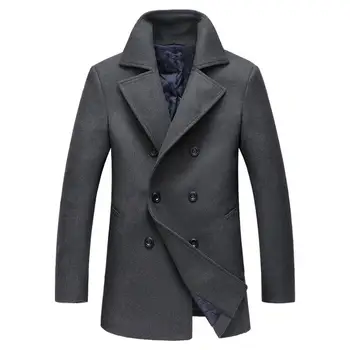 Mens Fashion Woolen Overcoat Mens Turn-down Collar Double Breasted Wool Overcoat Mens Casual Add Padding Coat M-L-XL-2XL-3XL
Mens Fashion Woolen Overcoat Mens Turn-down Collar Double Breasted Wool Overcoat Mens Casual Add Padding Coat M-L-XL-2XL-3XL