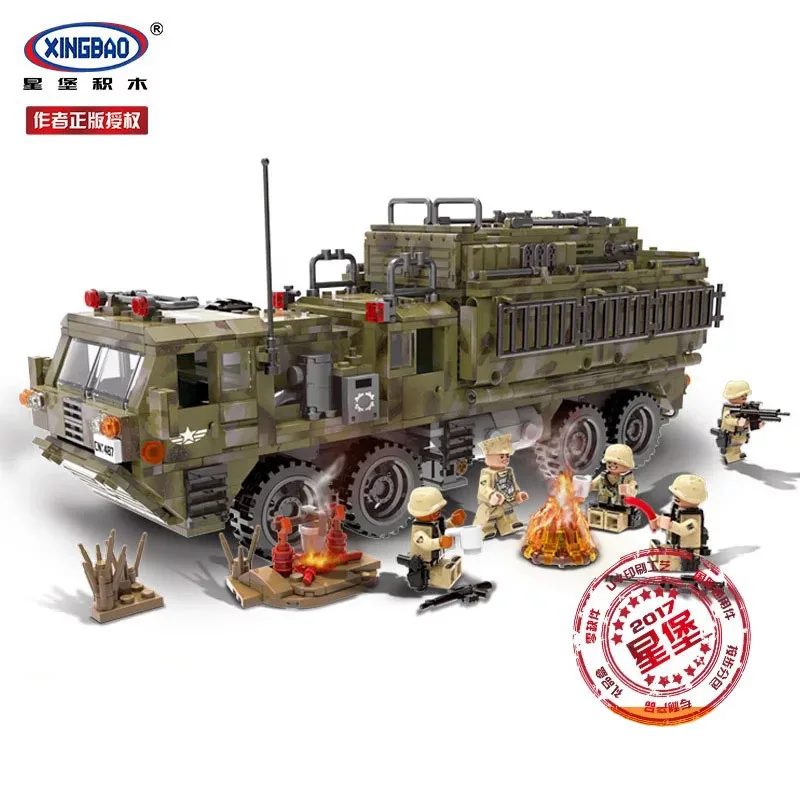XINGBAO XB06014 Army Series Technic Military Building Blocks Scorpio Heavy Truck Special Forces Soldier Bricks D25
XINGBAO XB06014 Army Series Technic Military Building Blocks Scorpio Heavy Truck Special Forces Soldier Bricks D25