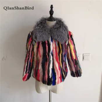 2018 natural real fur mink coat women's winter fashion fox fur collar nine-point sleeve coat ladies short warm jacket
2018 natural real fur mink coat women's winter fashion fox fur collar nine-point sleeve coat ladies short warm jacket