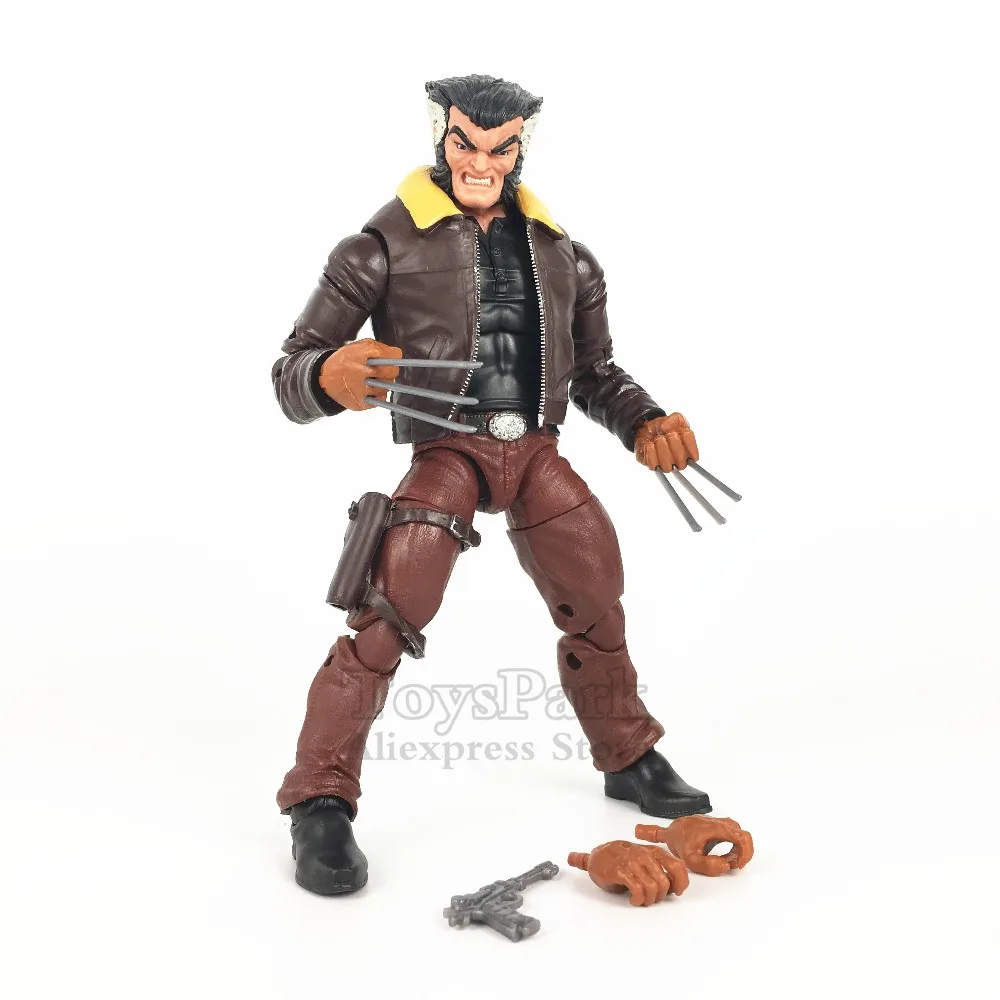 

Marvel Legends 6" Wolverine Action Figure From 2018 Walgreens Sentinel 2 Pack Exclusive Days of Future Past Doll Toys