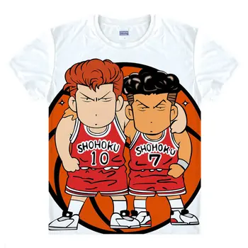 SLAM DUNK T-Shirt Kaede Rukawa Shirt couple T-shirts Anime characters Kawaii/Cute Quick Drying Anime cute children's gifts best
SLAM DUNK T-Shirt Kaede Rukawa Shirt couple T-shirts Anime characters Kawaii/Cute Quick Drying Anime cute children's gifts best